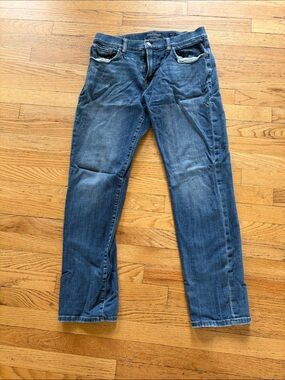 Lucky Brand Men's Indigo Blue Straight Jeans